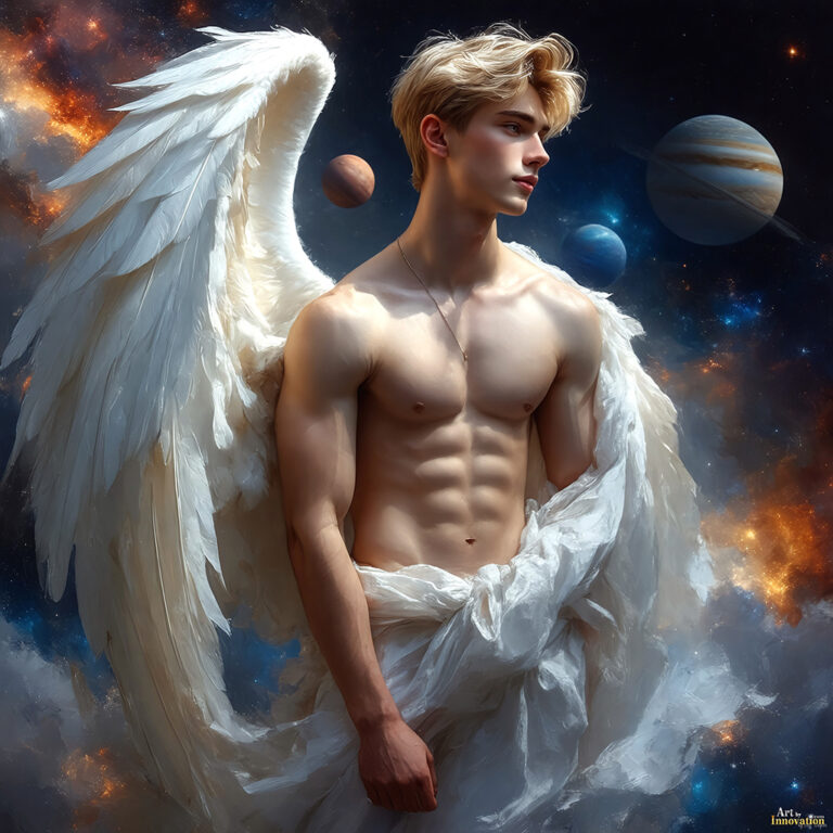 Angels from Above – AI Fantasy Art