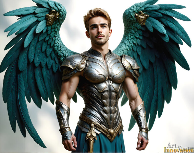 Angels of the Holy Divine – AI Art