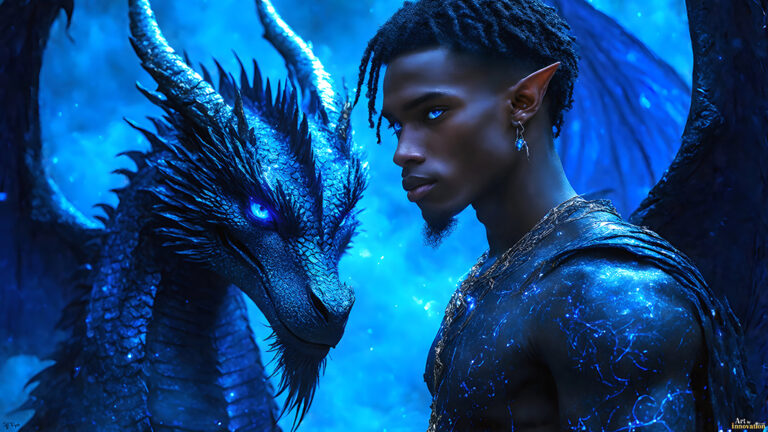 Dragon Prince – AI Fantasy Art