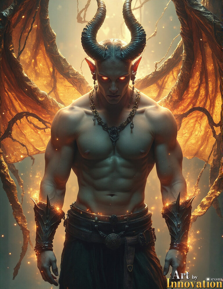 Hot Male Demons – AI Dark Fantasy Art