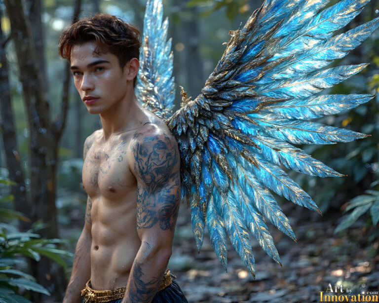 Angels of the Elements – AI Fantasy Art