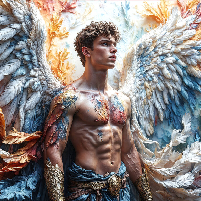 Angels in Full Color – AI Fantasy Art