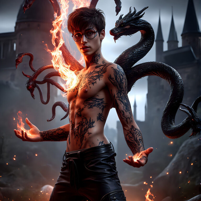 House Slytherin – AI Hogwarts Art